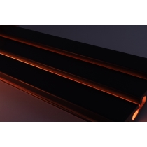 RADIANT - 6X16 WAVE, BLACK, MATTE